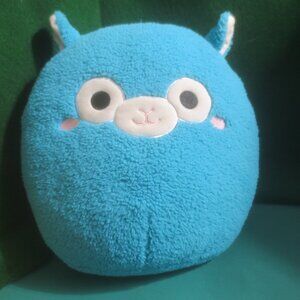 Large 12" Tim the Teal Llama Squishmallows Fuzz-A-Mallows.